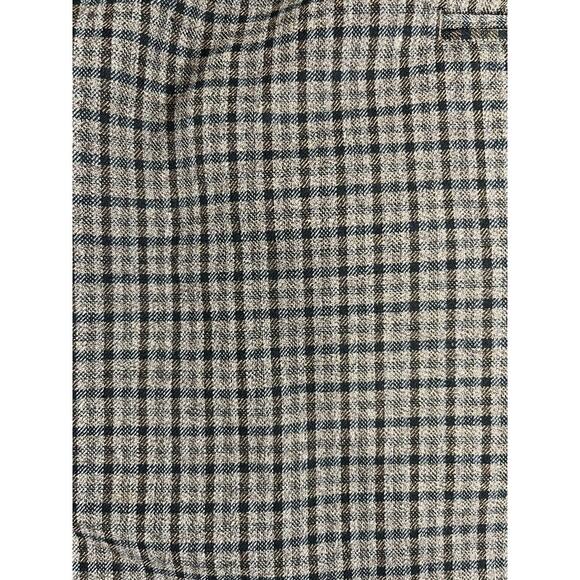 Men's Brown Plaid Oak Hill Sport Coat Blazer Size 4XL 58R/60R excellent - Picture 10 of 12